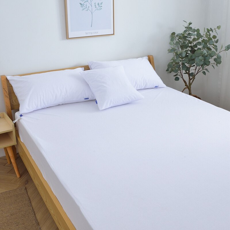 Terry Waterdichte Matrasbeschermer Bed Protector Katoen Matras Topper Hoeslaken Voor Volwassen Bed Bug Multi Kleur 180X200
