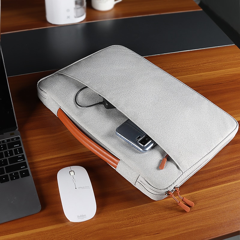 Bärbart vattentätt laptopfodral notebookfodral 13.3 14 15 15.6 tum för macbook pro dator pc-väska hp acer xiaomi asus lenovo