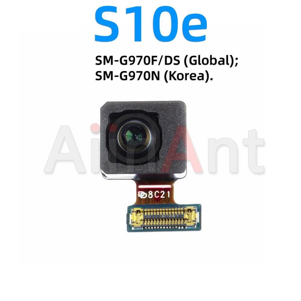 Originálny hlavný zadný fotoaparát pre samsung galaxy  s10 plus lite e  s10e g970 g973 g975 g977 g770 horný predný flex kábel fotoaparátu: S10e predné -f