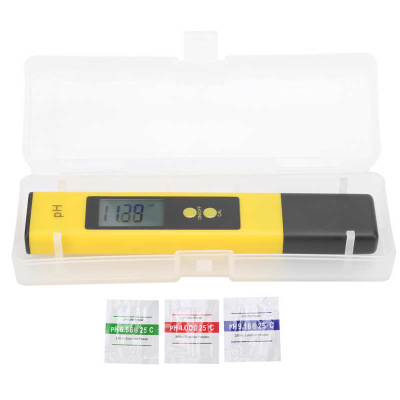 PH02S High Definition PH Tester Digital Water Testing Meter 0.00-14.00pH