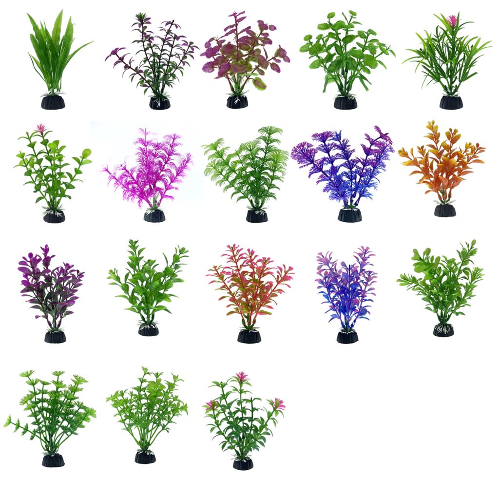3 x 13cm simulatie kunstplanten aquarium decoratie water onkruid sierplant aquarium aquarium gras decoratie