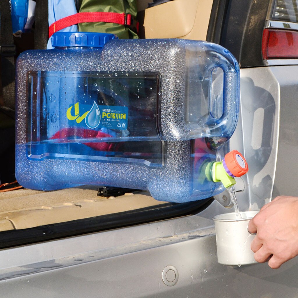 MagiDeal 12L Tragbare draussen Camping Wasser Träger Kanister Wasser Lagerung Container Camping Wasser Behälter für Wandern BBQ