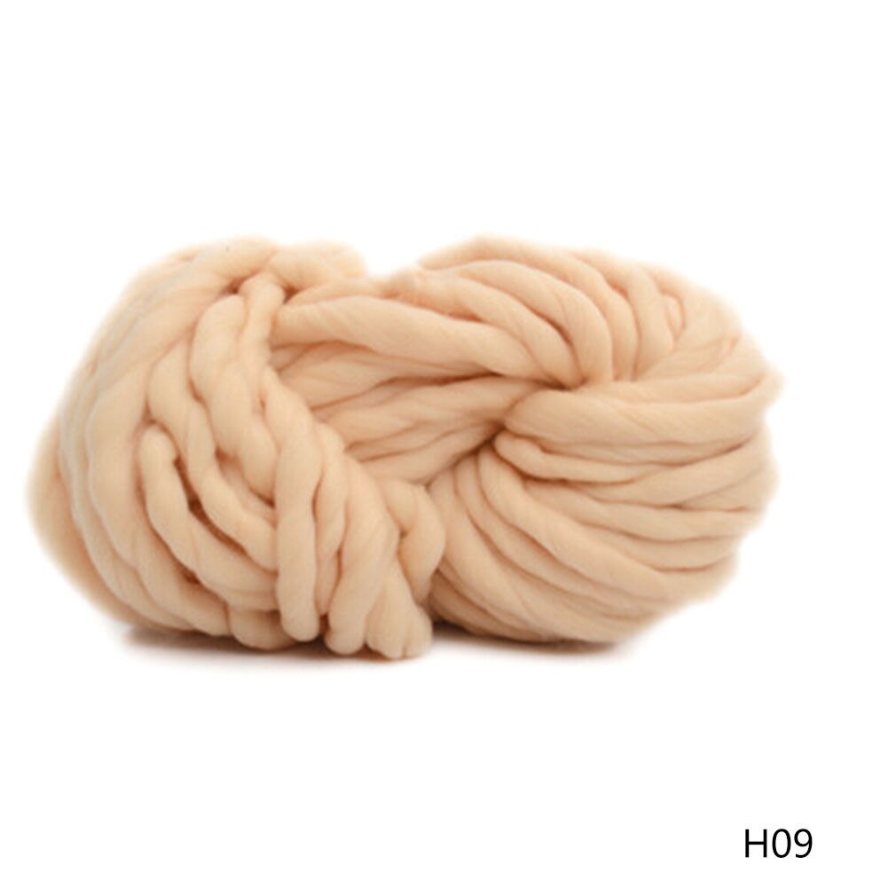 Chunky Wol Garen Super Zachte Omvangrijk Arm Breien Wol Roving Haken Diy Arts Ambachten Accessoires: Khaki