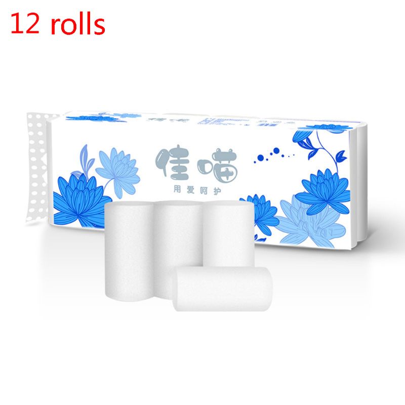 10 Rolls 4-Ply Toilet Paper Silky & Smooth Soft Premium Home Kitchen Toilet Tissue Super Soft & Strong Paper Towels