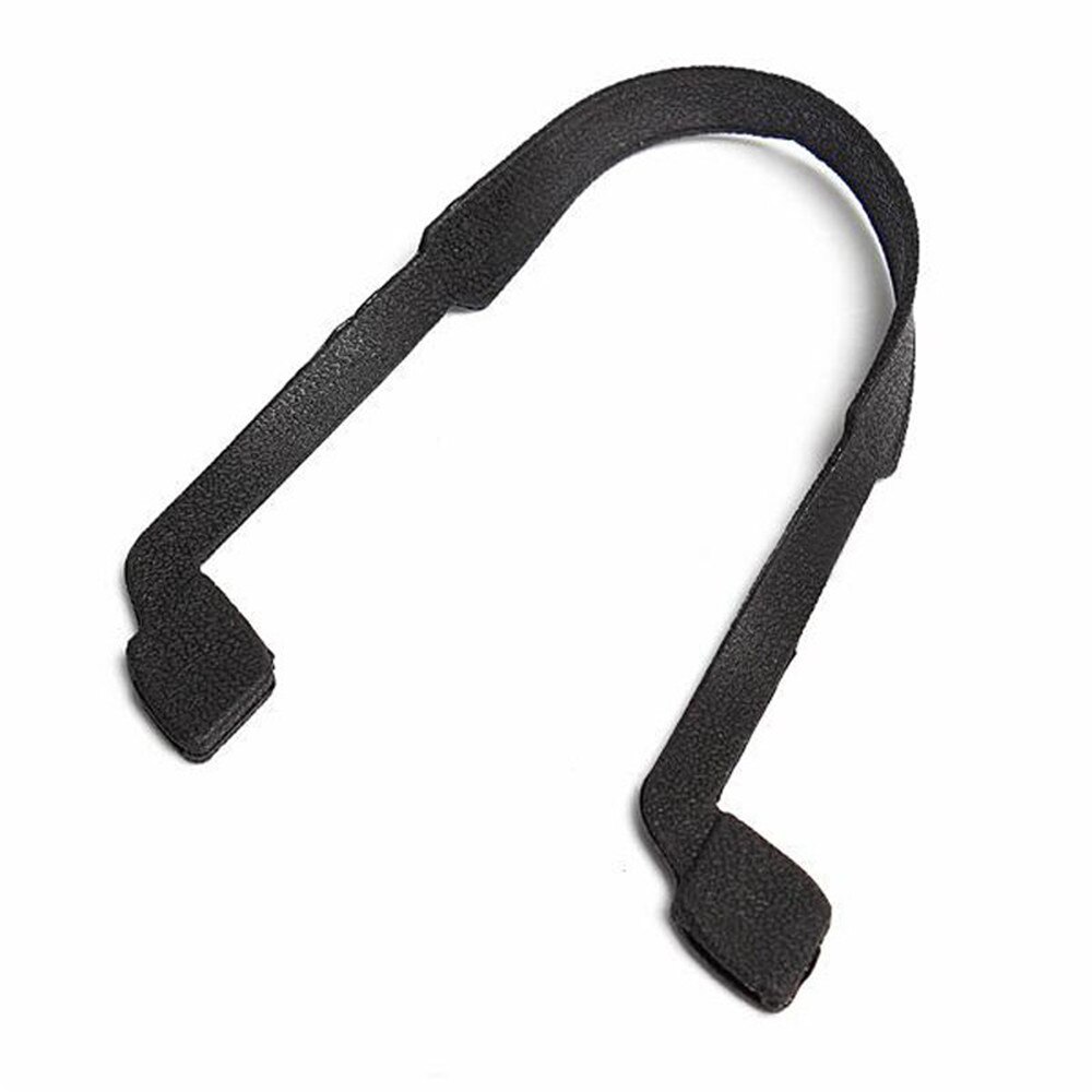 Correa magnética para lentes de silicona para gafas de sol, banda deportiva, soporte de goma elástica, Correa fija para gafas: Black