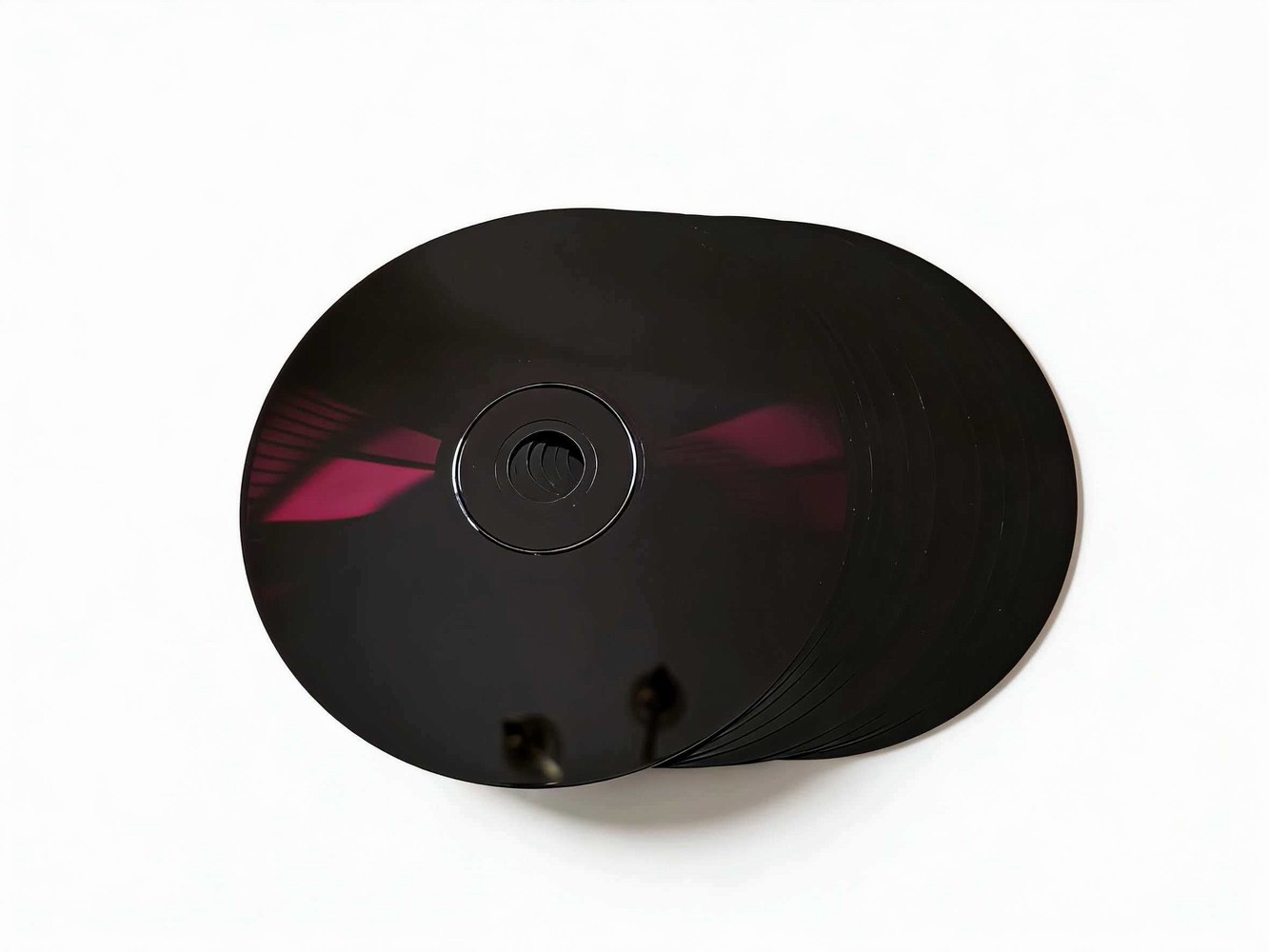 Schwarze Musik-CD-Leerscheibe, leere CD-R-Scheiben, beschreibbar, 700 MB, 80 MIN, 52 x CDR-Scheibe, bedruckbar, 10 Stück