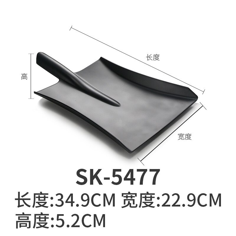 Dish Platter Bowl Cutter Board Dinnerware European Porcelain shovels Tableware Plate Dish Platter Bowl Cutter: F