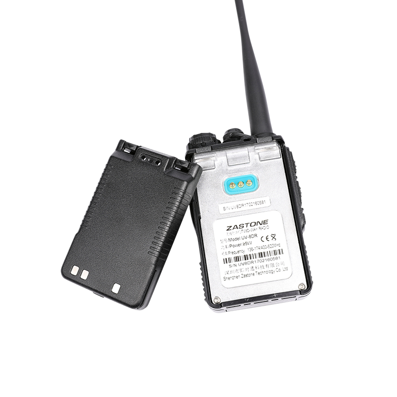 Walkie-talkie Zastone UV-8DR VHF/UHF 136-174MHz 240-260MHz 400-520MHz 128-MHz, Radio bidirectionnelle à trois bandes CH UV8DR