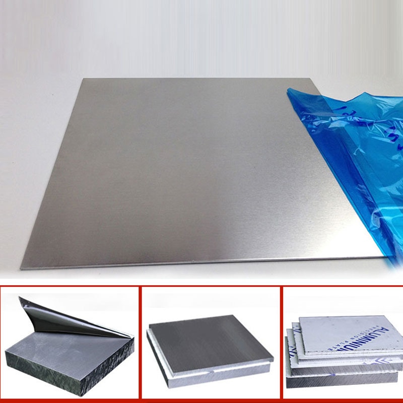 1060 Aluminium Platte Plaat Machines Onderdelen Zuiver Aluminium Plaat Dikte 1Mm