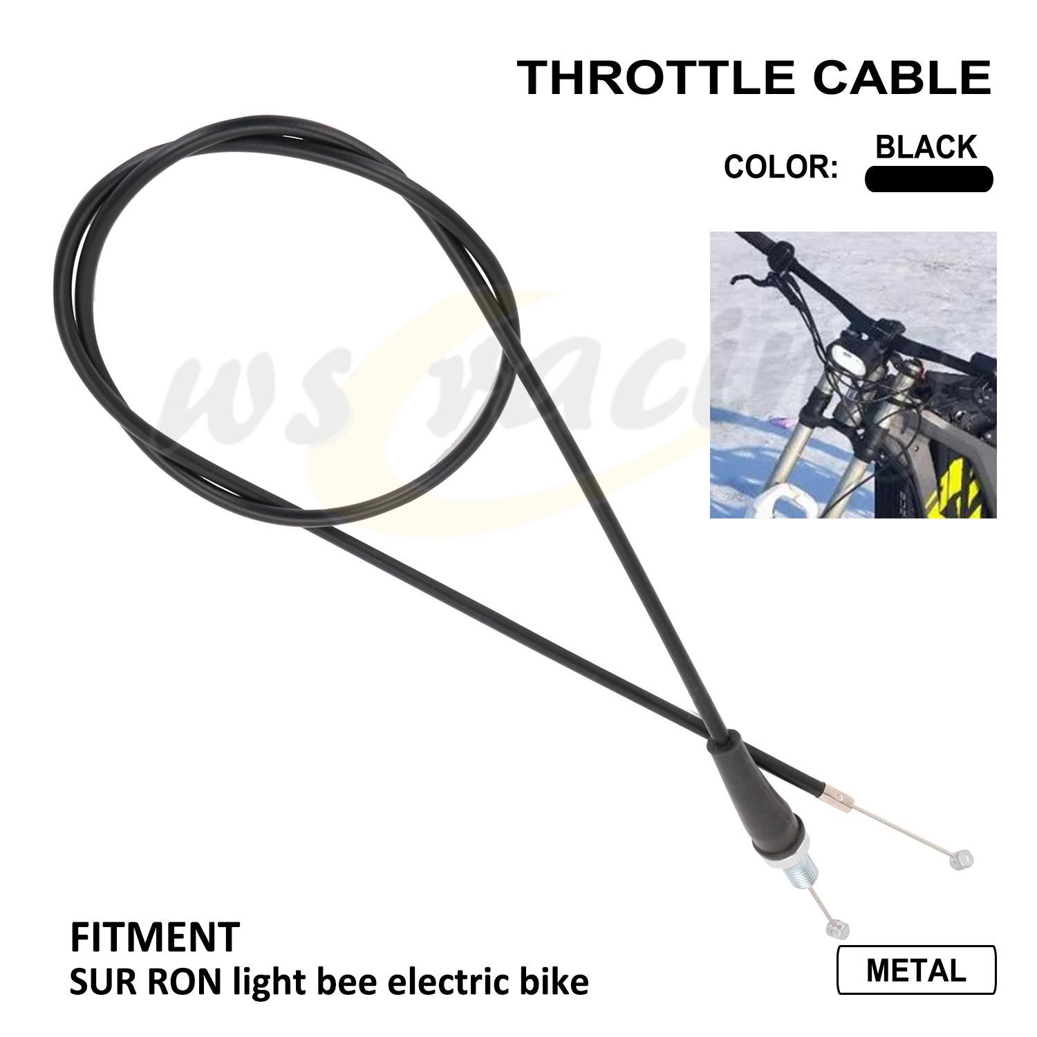 For Sur-Ron Surron light bee electric bike Motorcycle Throttle Cable Dirt Pit Bike