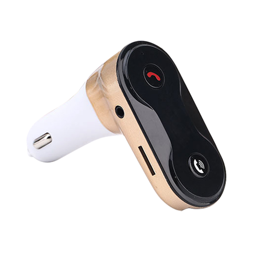 Rovtop Wireless FM Transmitter Modulator Car Bluetooth Kit G7 Charger Upgrade to C8 AUX Wireless Handsfree Car Music Player Z2