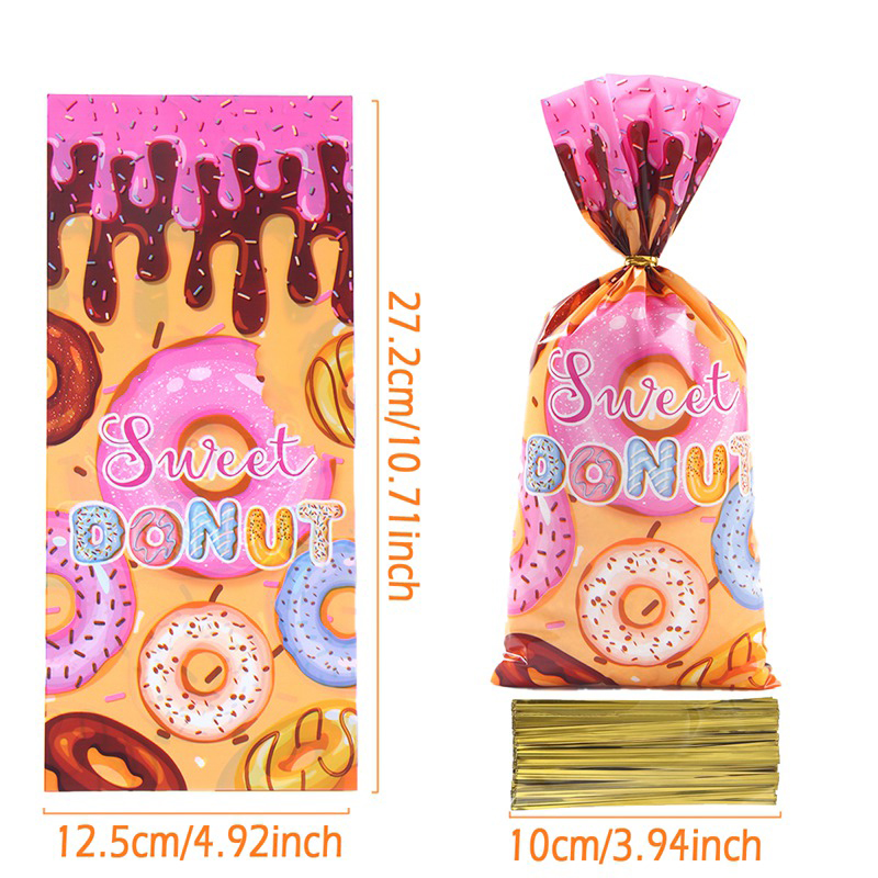 Bolsas de unicornio para dulces, 25/50/100 piezas, embalaje de , decoración de de cumpleaños, bolsa de para niña, suministros de cumpleaños para Baby Shower: Caqui oscuro / 5x5x5 cm