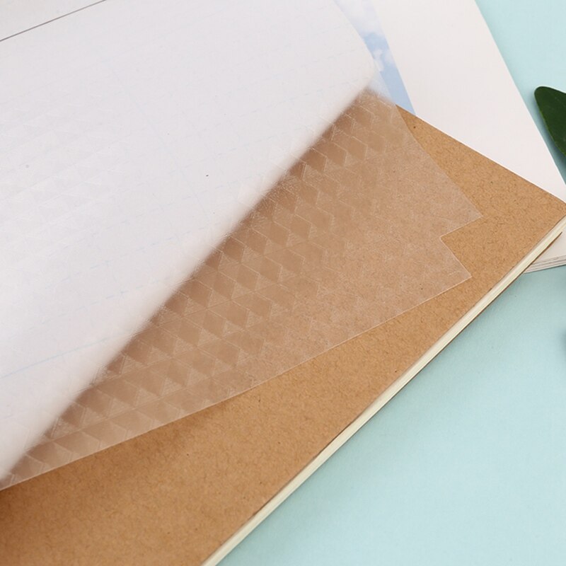 10sheets/set Transparent Self-adhesive Film Book Cover Slipcase Safety Waterproof Material For School Students