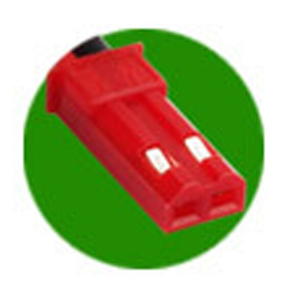 Batterie Li-ion 7.4V, 600mAh, 18350 pour télécommande à grande vitesse, pour bateaux, 7.4V, prise SM/JST/EL-2P: JST