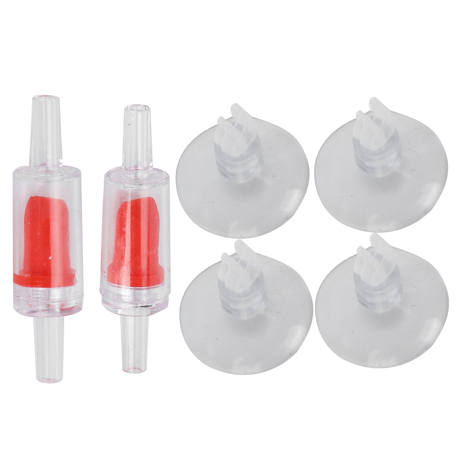 Fish Tank Pond Aquarium Check Valve Fish Tank Oxygen Tube Suction Cups Set Aquarium Accessories Fish Tank Pond Fish Suppies