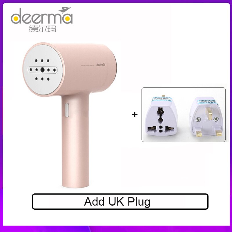 Originale Deerma Dem-DEM-GT106 Palmare Ferro Da Stiro A Vapore Veloce-Calore per Uso Domestico Ferro Da Stiro A Vapore Da Stiro Portatile Da Viaggio indumento piroscafo: add UK adattatore