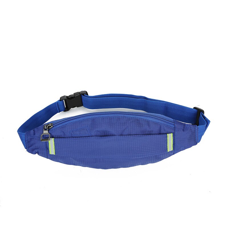 Sports pocket running mobile phone belt mini personal equipment multifunctional fitness invisible bag: royal blue