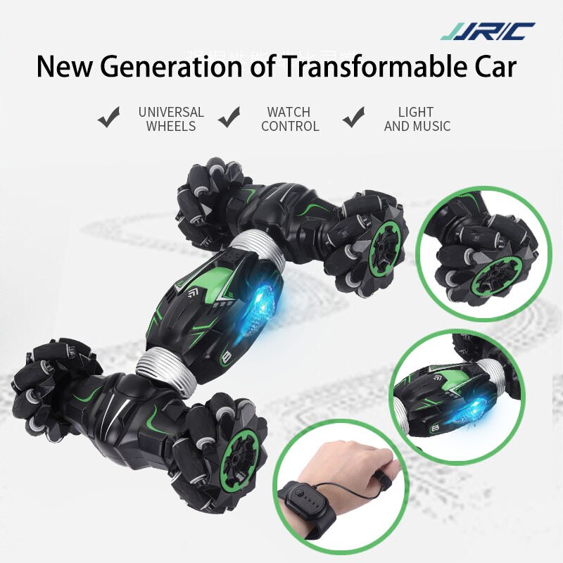 JJRC Q78 1:14 2.4G 4WD Lateral Moves Transformable Amphibious 360 Degree Drift Rotation RC Car Remote Control Car RC Stunt Car