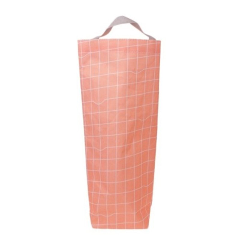 Grocery Bag Holder Wall Mount Storage Dispenser Plastic Kitchen Organizer Garbage Bag Storage Bag: rectangle