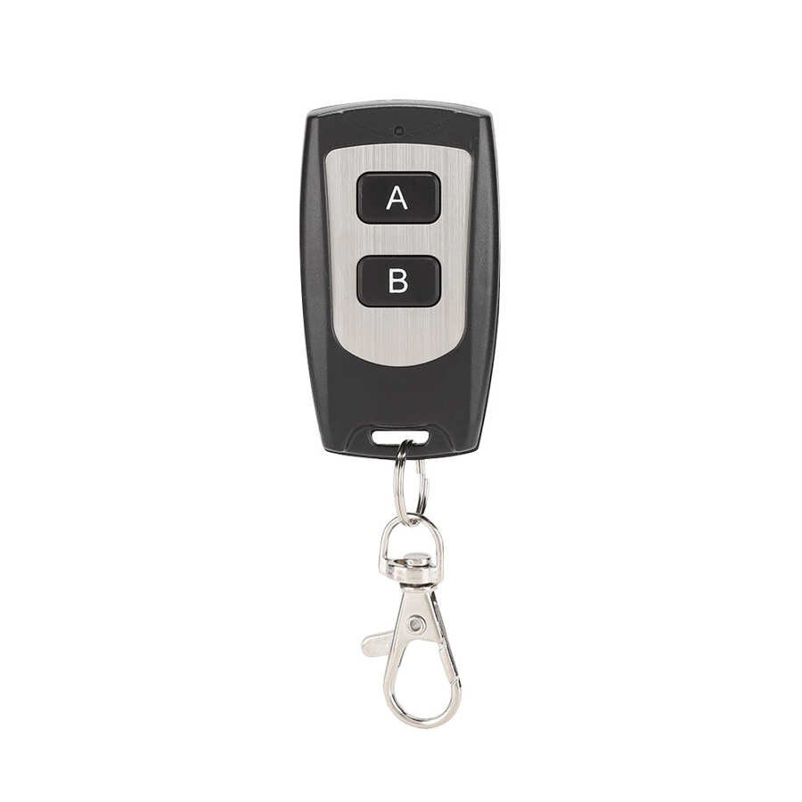 2-Channel Car Garage Door Remote Control Switch Receiver Transmitter Waterproof
