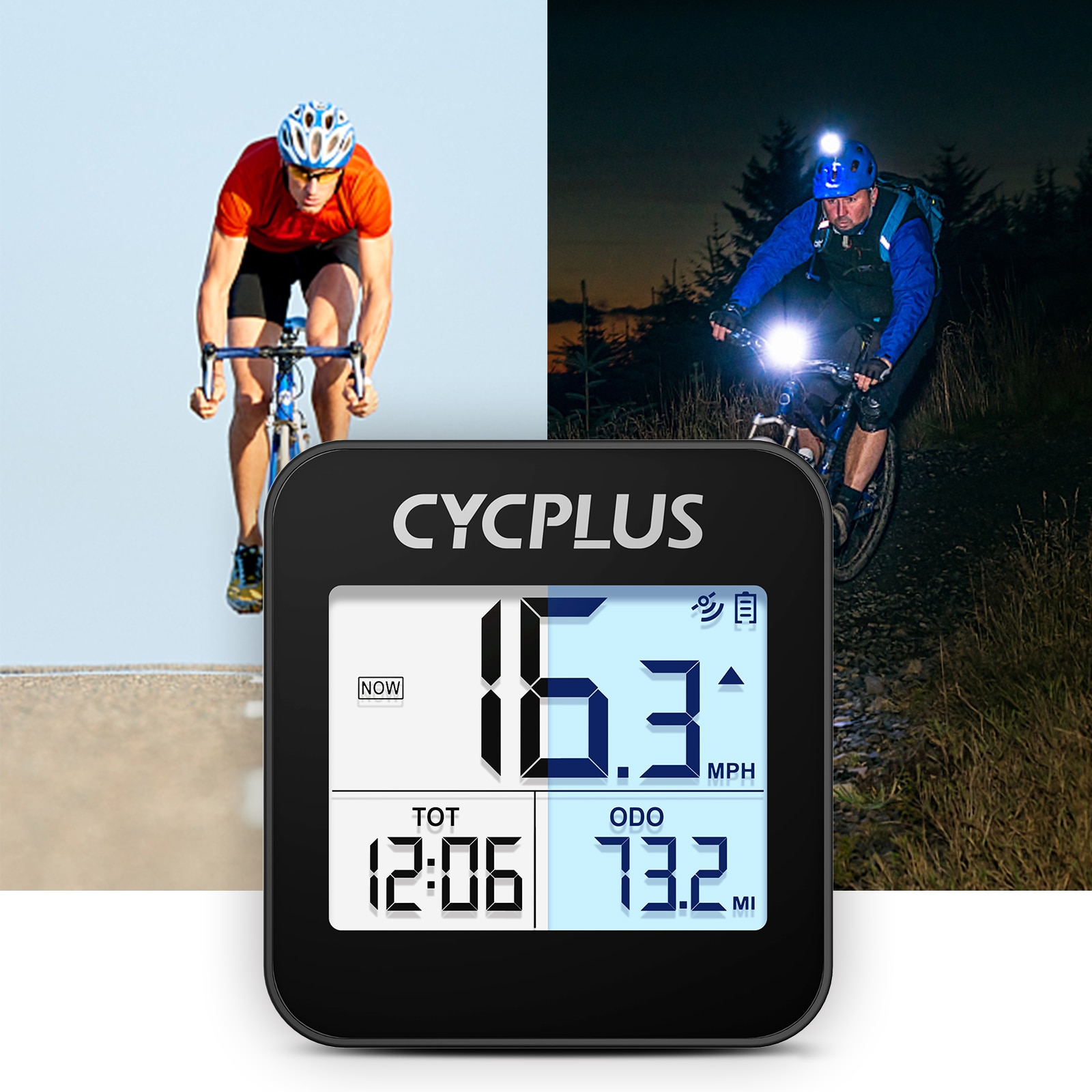 CYCPLUS-ciclocomputador G1 impermeable IPX6, Sensor Gps, velocímetro inalámbrico para ciclismo, accesorios para bicicleta
