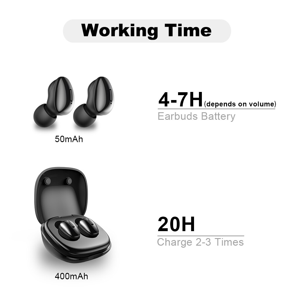 ALWUP i9 TWS Bluetooth 5,0 auriculares inalámbricos para el teléfono estéreo auténtico Mini auriculares deportivos con caja de carga de micrófono