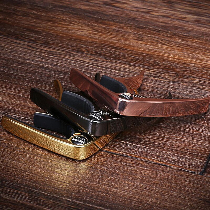 Akustisk gitarr capo legering metall elektrisk gitarr akustisk gitarr ukulele capo gitarr capo musikinstrument gitarr tillbehör