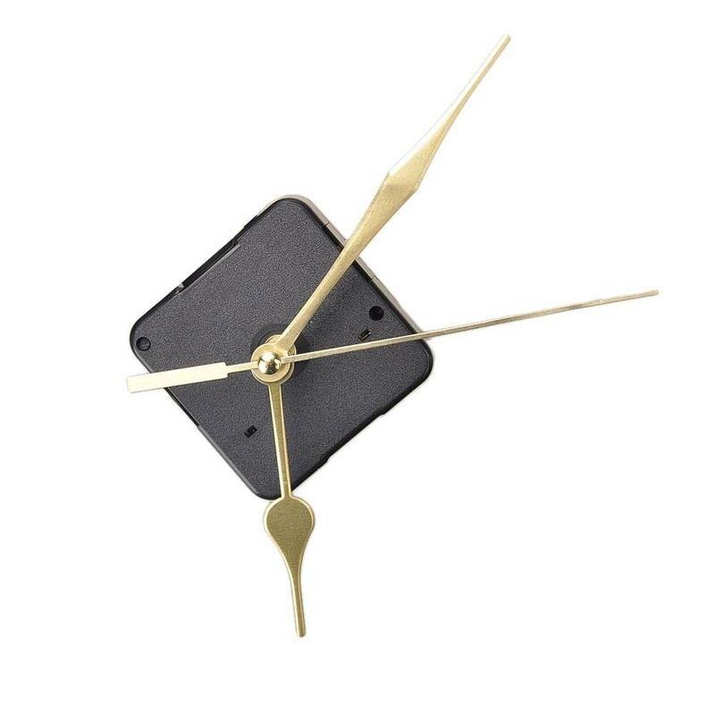 Horloge à faire soi-même mécanisme classique suspendu noir Quartz montre mouvement mécanisme pièces de réparation outils de remplacement horloge murale Essenti V0H3: Gold 262