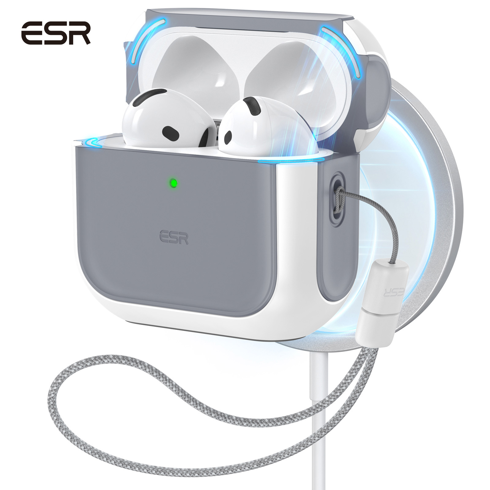 ESR for AirPods 4th Generation Case for AirPods Pro 2nd Generation AirPods Pro 1st MagSafe Protection Cover