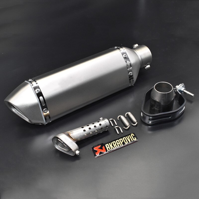 Universele voor akrapovic moto rcycle uitlaat escape moto met db killer Uitlaat Systemen voor honda benelli msx125 nmax EP01
