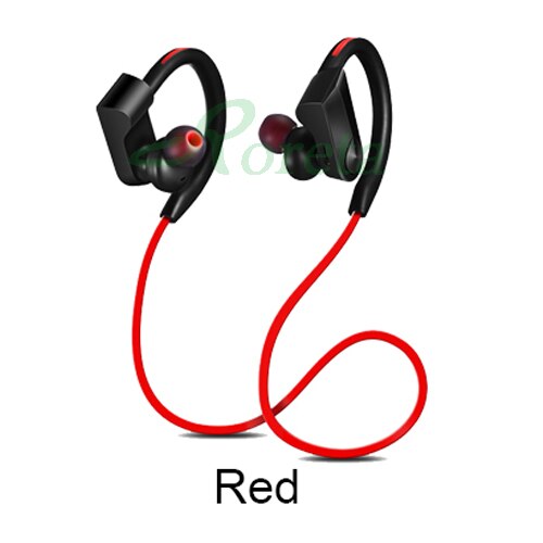 Roreta K98 Wireless Headphones Bluetooth Earphone Sport Running Wireless Stereo Bluetooth Headset with micr For Android IOS: red