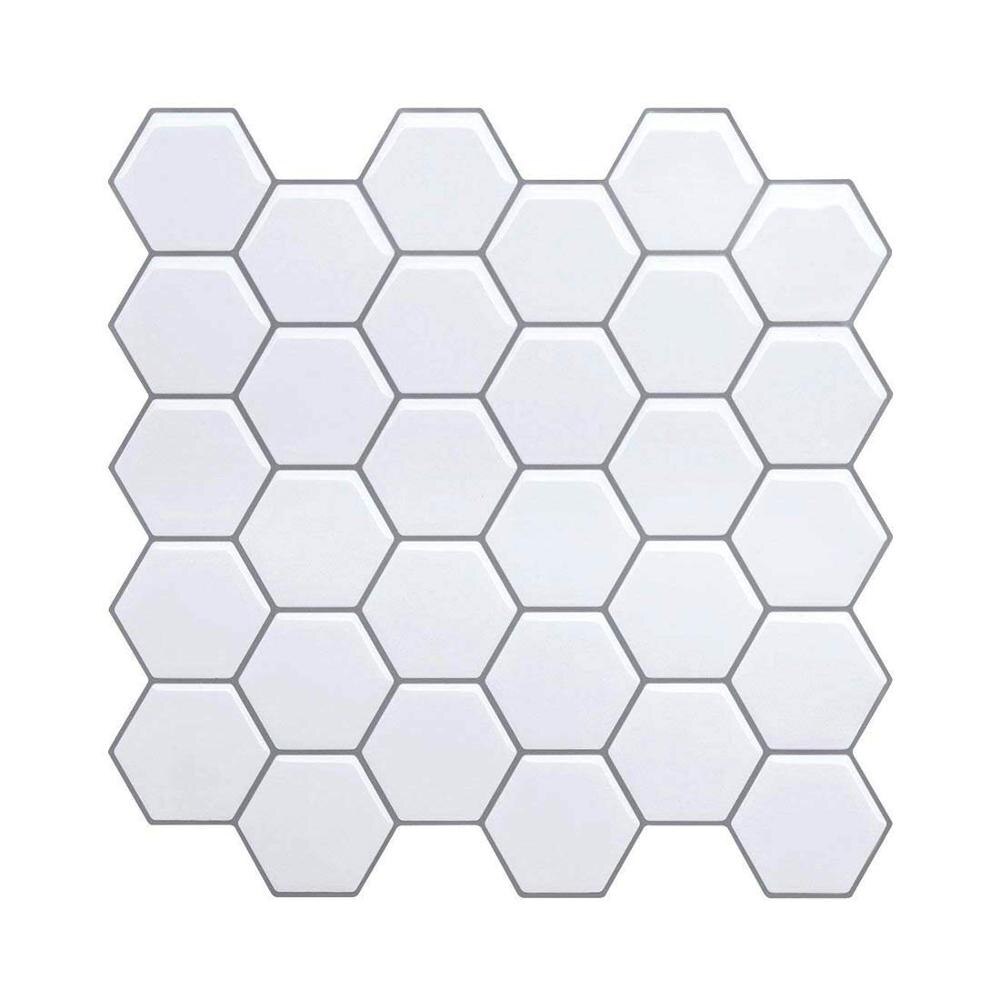 Dosseret de tuile de pelage et de bâton de 10 feuilles/paquet pour la de marbre de tuile de dosseret de Vinly décorative de cuisine 250X250mm: HY-H2007