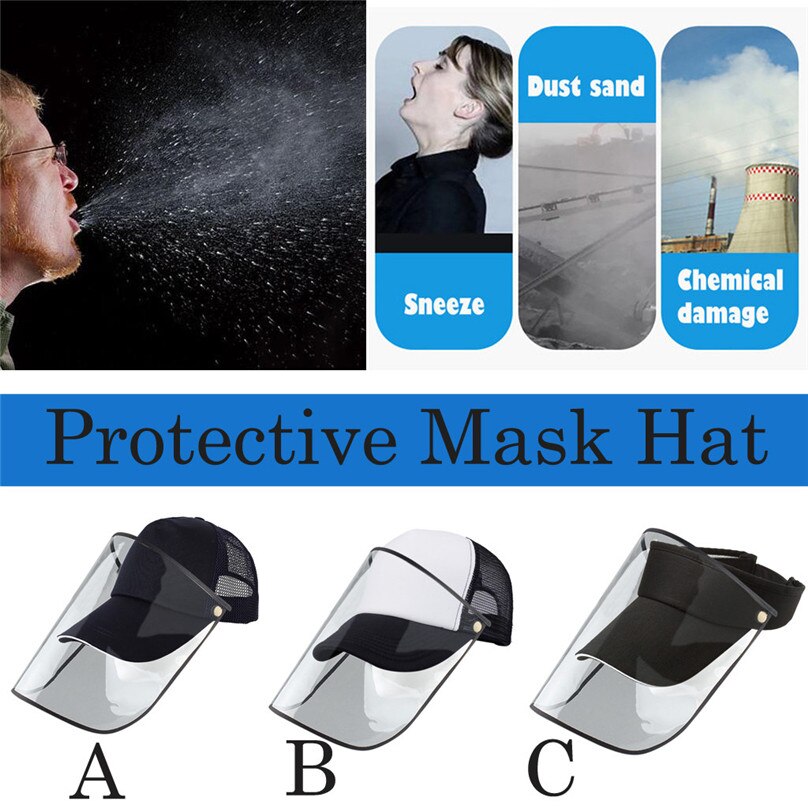 Cubre gorro protector Unisex, funda plegable para deportes, Anti-Niebla, Anti-polvo, Anti-partículas, Anti-salpicaduras, #4M19