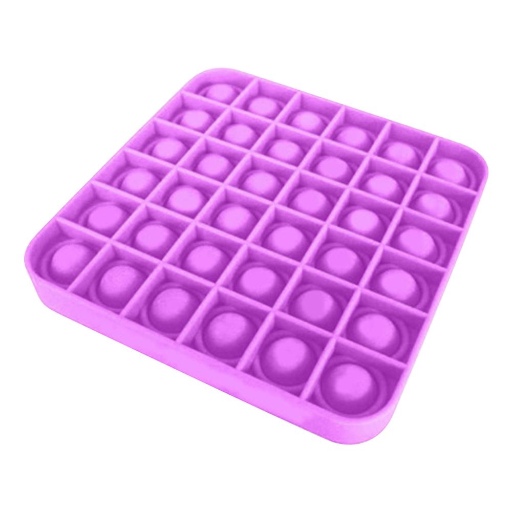 Silicone Stress Reliever Toys Adults Kids Pus Bubble Sensory Fidget Squeeze Educational Puzzle Toys: 06