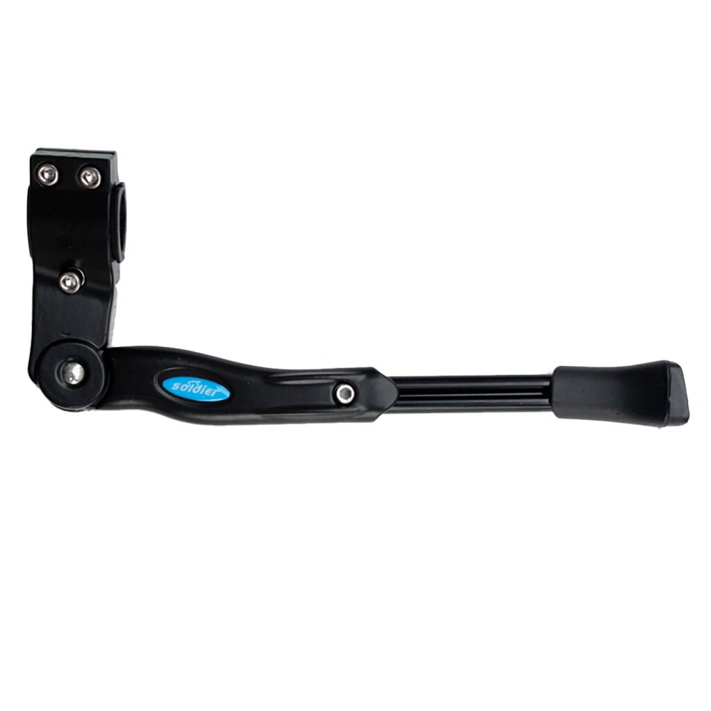 40# Universal Adjustable Aluminum Alloy Mtb Road Bike Bicycle Side Kickstand Kick Stand Black/white Bike Bicycle Accessories