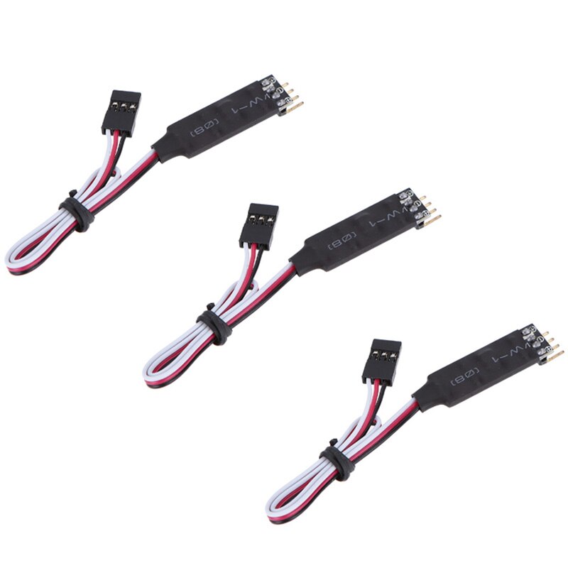 Panel interruptor de Control para coche de Control remoto, pieza de acceso para vehículo de radiocontrol HSP Traxxas TAMI luz LED para lámpara, sistema de encendido/apagado 3CH, 1/10, 1/8: 3 Control Panel