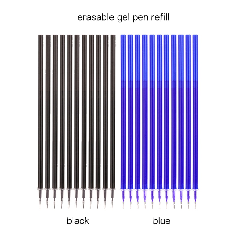 20 Stks/partij Creatieve Staaf Magic Uitwisbare Gel Pen Refill Blauw/Zwarte Inkt Schrijven Handvat Tool Kantoorbenodigdheden Schoolbenodigdheden