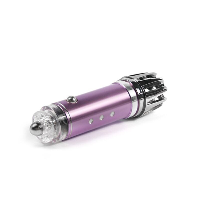 Auto bil frisk luft ionisk renser ilt bar ozon ioniseringsrenser universal  y5gf: Lilla
