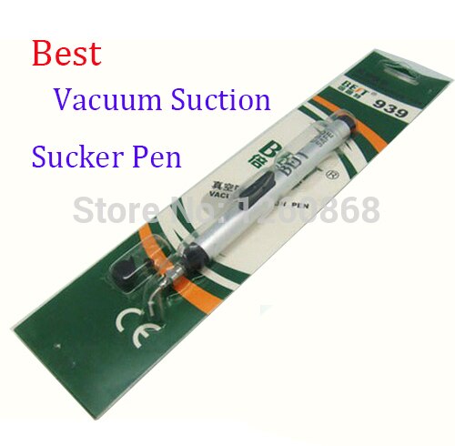 Vacuüm Zuig Pen Beste 939 Sucker Pen Handje + 3 Zuig Headers 2 stks/set Afzuiging Pen hele