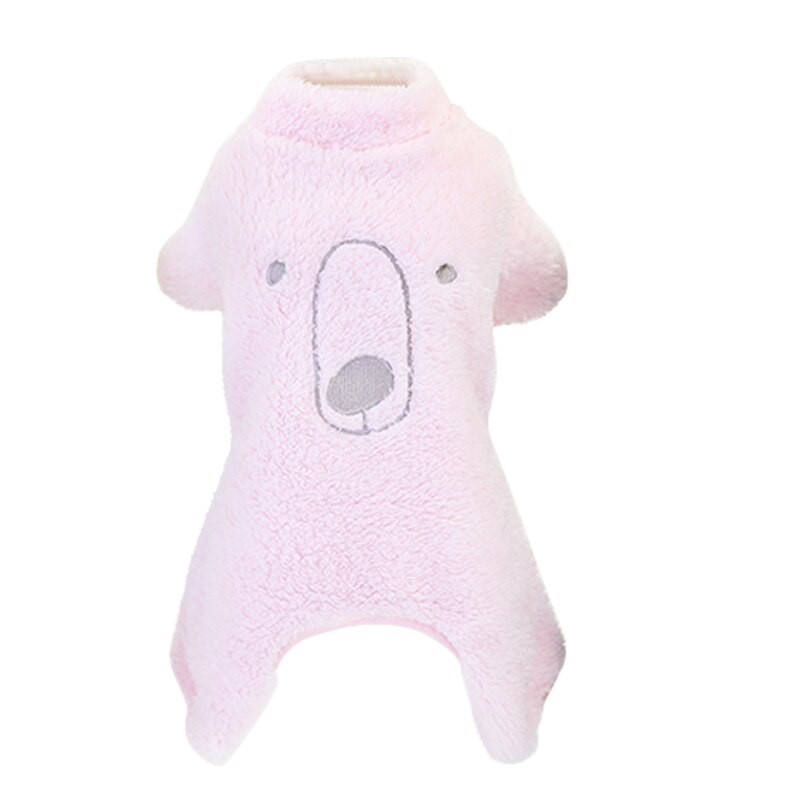 Herbst und Winter Modische Kostüm Für Haustiere Kleine und Mittelgroße Hunde Flanell 4-auf Beinen Kleidung