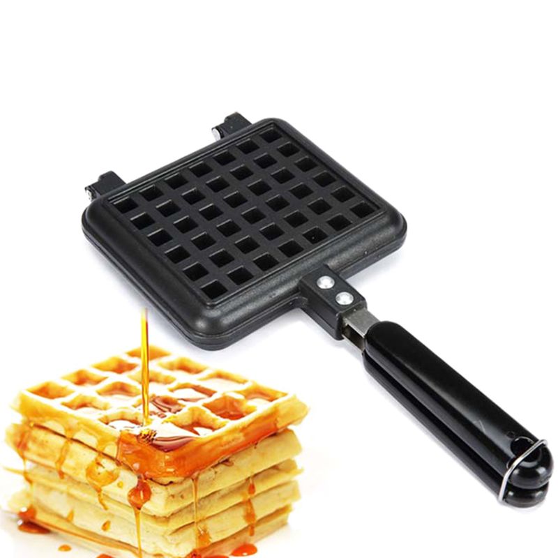 Huishoudelijke Taart Bakken Pan Wafels Maker Mold Plaat Non-stick Coating DIY Keuken Tool Ontbijt Machine