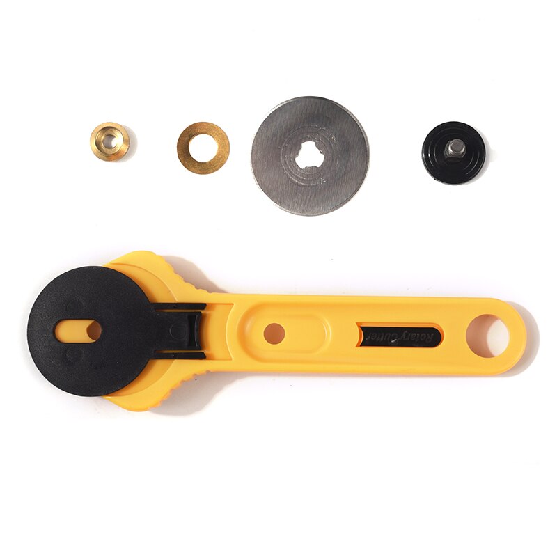 Rotary Cutter Circular Cut Blade Patchwork Roller Wheel Round Knife Fabric Leather Craft Cutter DIY Sewing Accessories