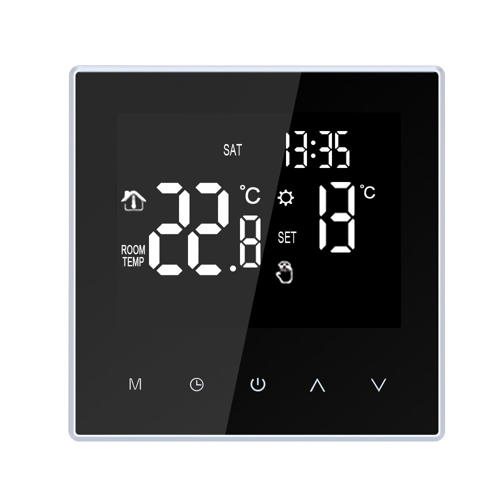 Programmerbar temperaturregulator wifi termostat temperaturregulator smart termostat digital temperaturregulator: Ingen wifi