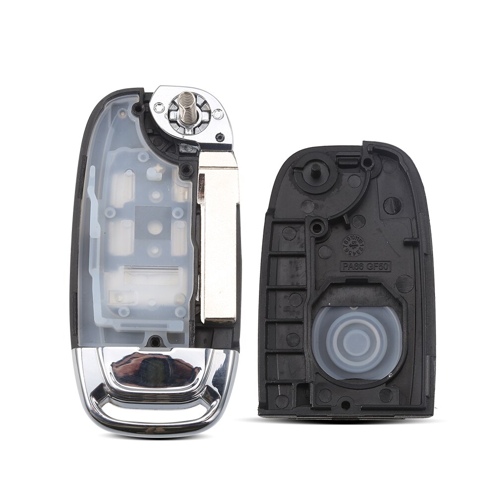 3 tasten Remote Key Shell Für Volkswagen VW Für Skoda Sitz Caddy Eos Golf Tiguan 5K0837202AD Flip Klapp Schlüssel Fall HU66 Klinge