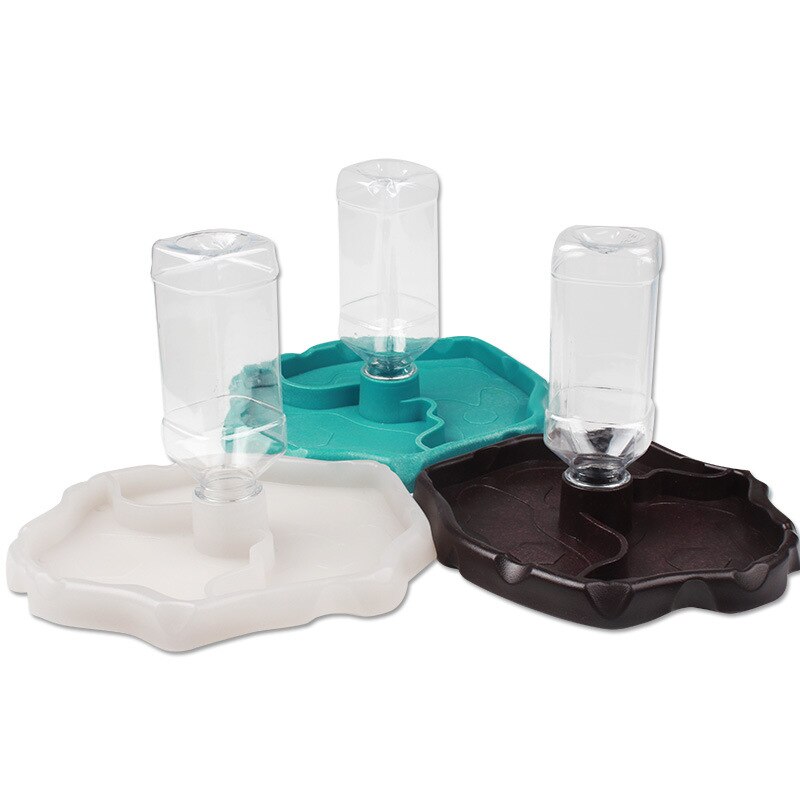 Distributeur d&#39;eau automatique pour reptiles, abreuvoir, bol de nourriture et d&#39;eau, petit Animal gecko leopard, assiette, reptile accessories tortue terrestre accessories