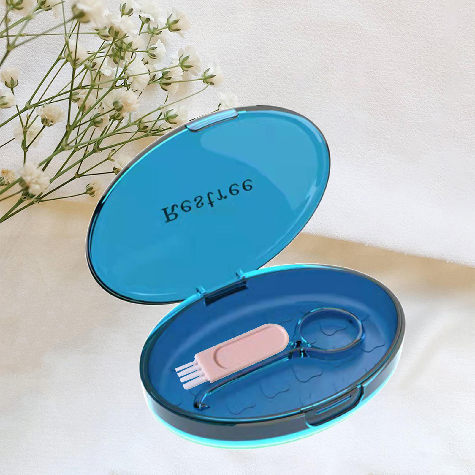 Box Draagbare Grote Te Dragen Ventilatie Met Deksel Aligner Gereedschap Voor Reizen Mond Guard Vrouwen Jongen Tiener