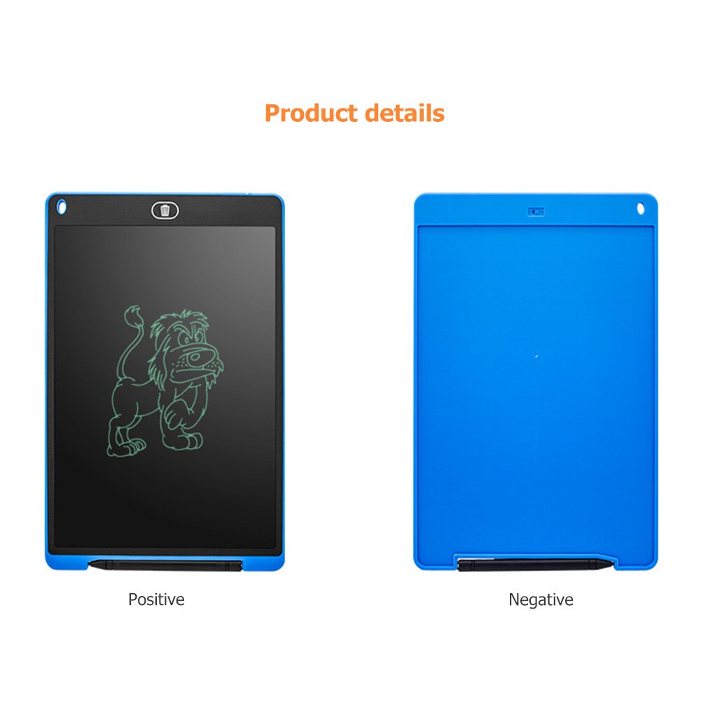 Portable 12 inch LCD Writing Tablet Ultra-Thin Electronic Digital Drawing Tablet Handwriting Pads Graffiti Board with LCD Pen