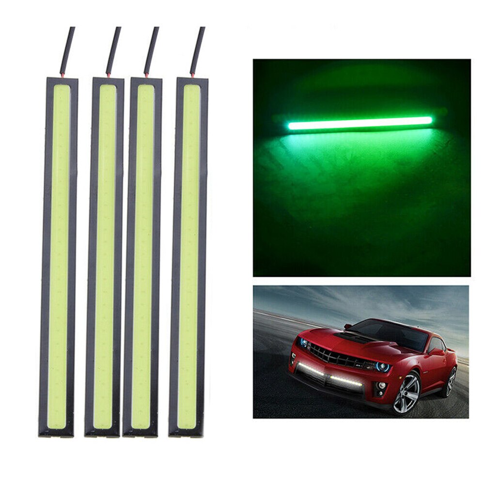 Strip Led Light Fog Cob Auto Lamp Aluminium Shell + Cob Dc 12V 500LM 12V Led