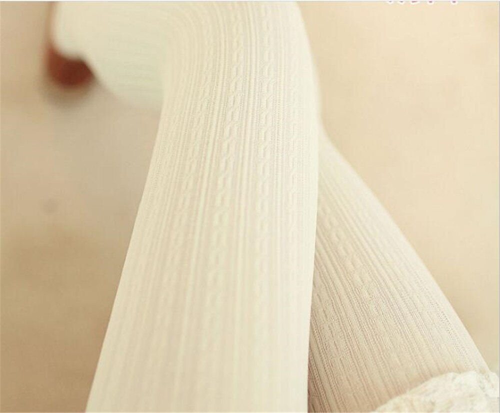 Jacquard Panty Vrouwen Solid Panty Vrouwelijke Collant Panty Kousen B670: color 1