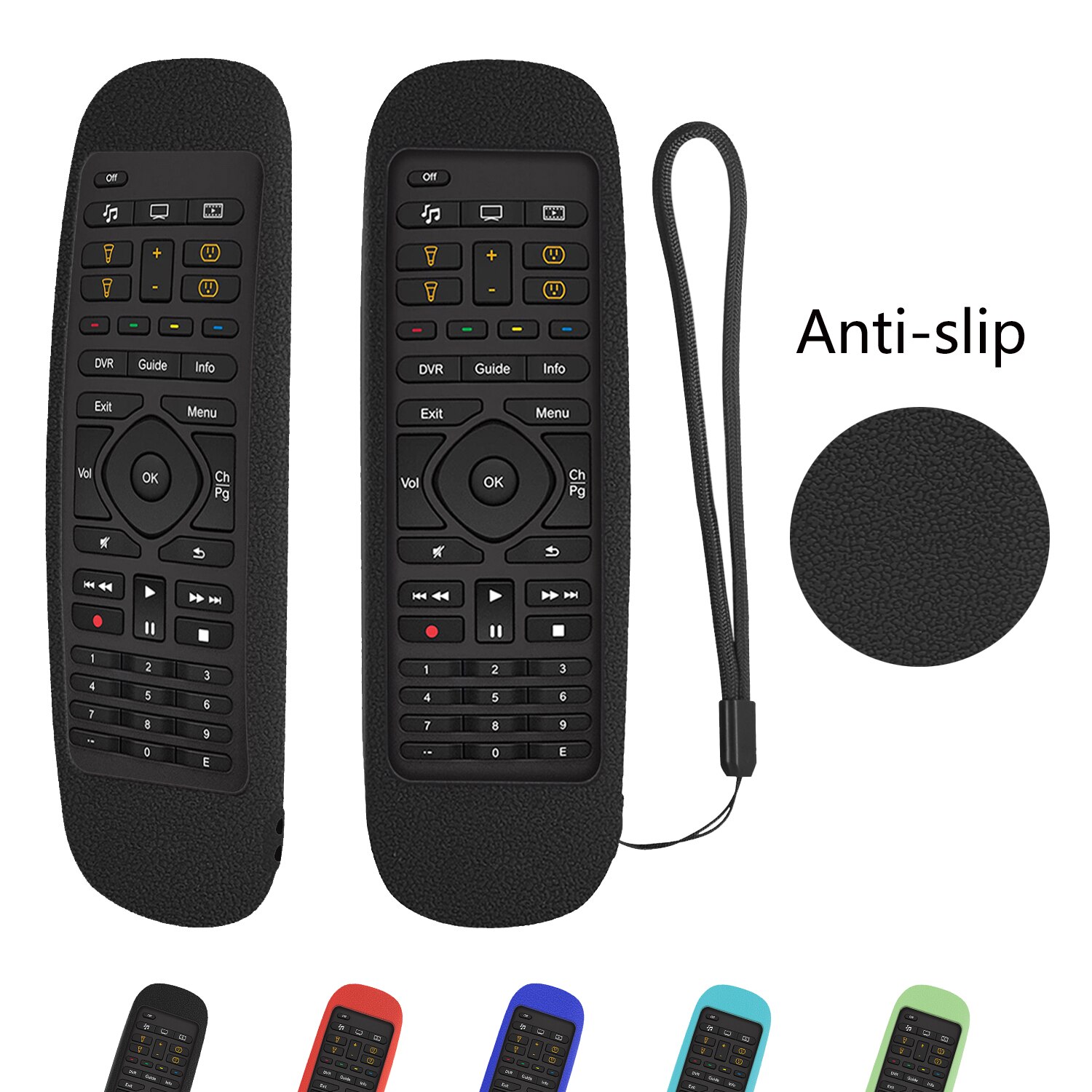 Remote Case for Logitech Harmony Companion All in One Remote Control Shockproof Washable Skin-Friendly Protective Cover